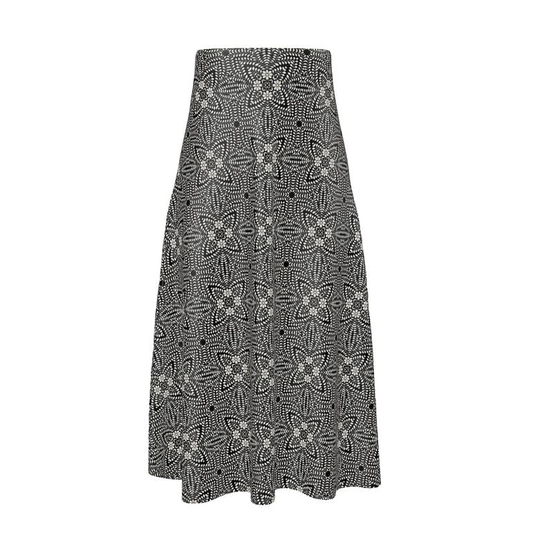 Camelbone Door Midi Skirt