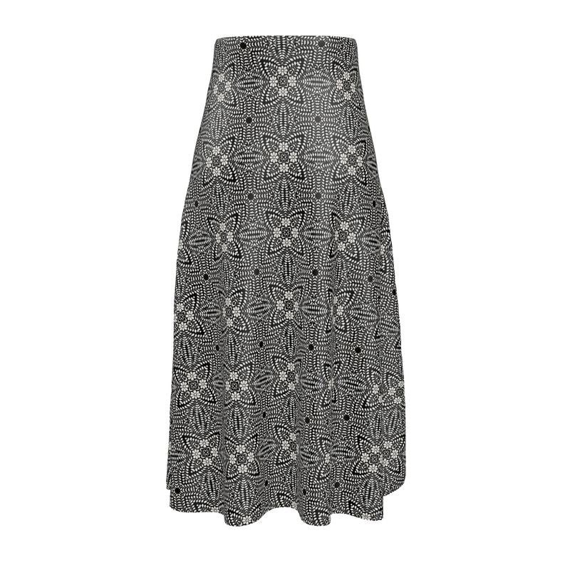 Camelbone Door Midi Skirt