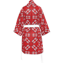 Load image into Gallery viewer, White Egret Love Dance Kimono
