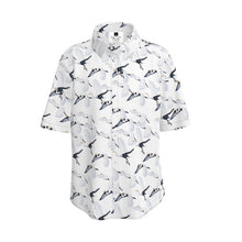 Load image into Gallery viewer, White Egret Migration Men&#39;s Shirt
