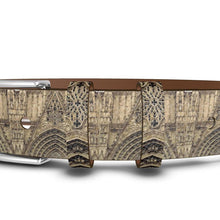 Load image into Gallery viewer, Cathedral Doorway Leather Belt

