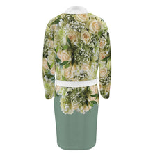 Load image into Gallery viewer, Wedding Flowers 2 Bathrobe
