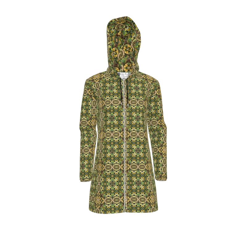 Parisian Leaves 1 Rain Jacket