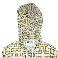 Load image into Gallery viewer, Army Green Leaf Quilt Rain Jacket
