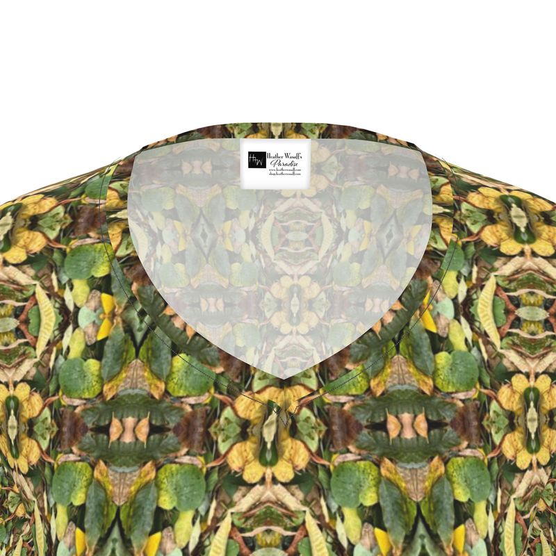 Parisian Leaves 1 Womens T-shirt
