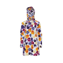 Load image into Gallery viewer, Pansy Face Rain Jacket
