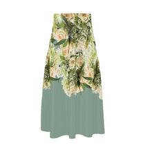 Load image into Gallery viewer, Wedding Flowers 2 Midi Skirt
