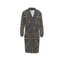 Load image into Gallery viewer, Lichen Log Grey Bathrobe
