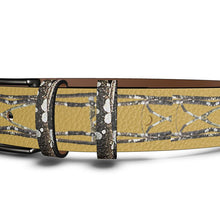 Load image into Gallery viewer, Lichen Log Tan Leather Belt
