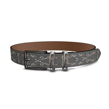 Load image into Gallery viewer, Lichen Log Grey Leather Belt
