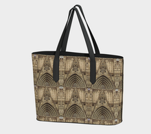 Load image into Gallery viewer, Cathedral Doorway Vegan Leather Tote Bag
