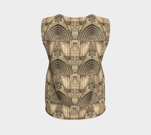 Load image into Gallery viewer, Cathedral Doorway Loose Tank Top Long
