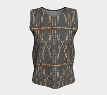 Load image into Gallery viewer, Lichen Log Grey Loose Tank Top (Long)
