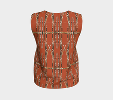 Load image into Gallery viewer, Lichen Log Red Loose Tank Top (Long)
