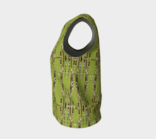 Load image into Gallery viewer, Lichen Log Green Loose Tank Top (Long)
