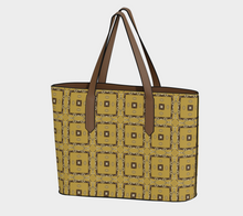 Load image into Gallery viewer, Lichen Log Tan Vegan Leather Tote Bag
