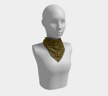 Load image into Gallery viewer, Autumn Asian Jasmine Square Scarf
