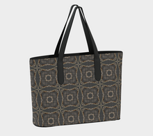 Load image into Gallery viewer, Lichen Log Grey Vegan Leather Tote Bag
