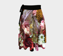 Load image into Gallery viewer, Wedding Flowers Wrap Skirt
