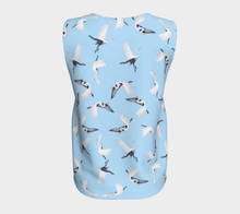 Load image into Gallery viewer, White Egret Lunchtime Traffic Loose Tank Top
