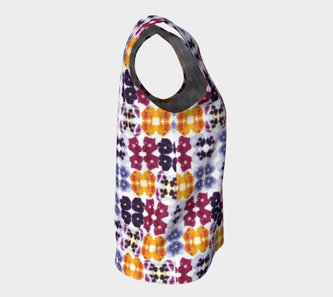 Pansy Box (Regular) Loose Tank Top