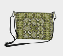 Load image into Gallery viewer, Spring Pine Diamond Vegan Leather Crossbody Purse
