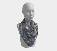 Load image into Gallery viewer, Celestial Ceiling 9 Square Scarf

