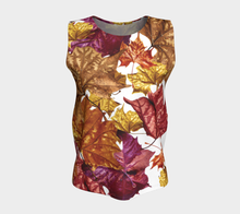 Load image into Gallery viewer, Soggy Leaf Jumble Loose Tank Top Long
