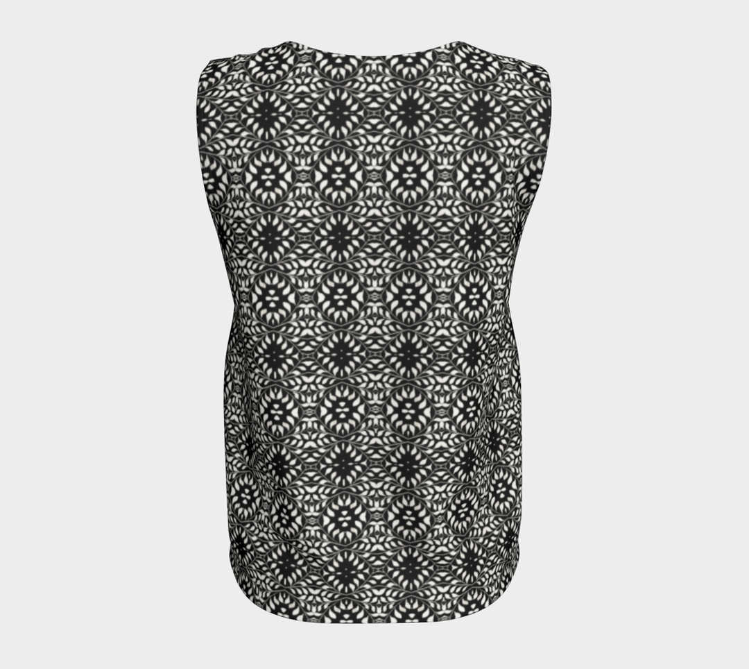 Camelbone Medallion (Long) Loose Tank Top Long