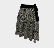 Load image into Gallery viewer, Camelbone Black Door Wrap Skirt
