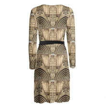 Load image into Gallery viewer, Cathedral Doorway Wrap Dress
