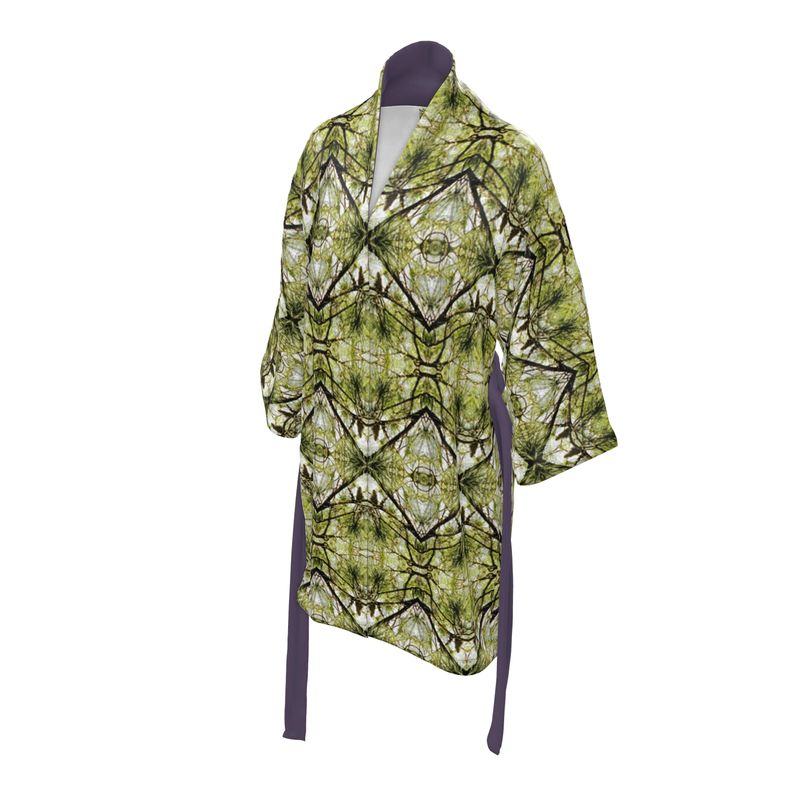 Spring Pine Diamond Kimono