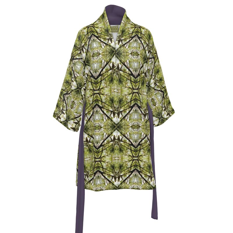 Spring Pine Diamond Kimono