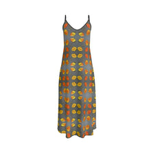 Load image into Gallery viewer, Autumn Leaves Circles Slip Dress
