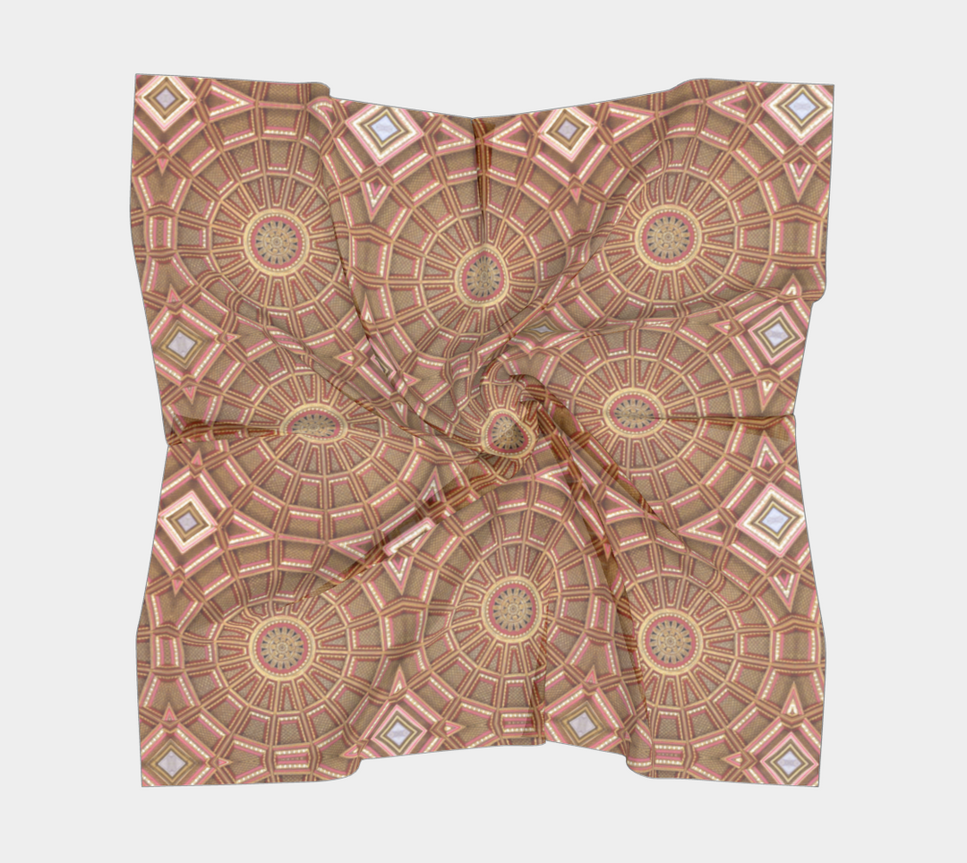 Celestial Ceiling 11 Square Scarf