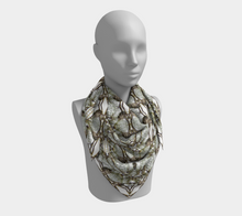 Load image into Gallery viewer, Pine Cone Lattice Square Scarf
