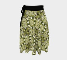 Load image into Gallery viewer, Spring Pine Diamond Wrap Skirt
