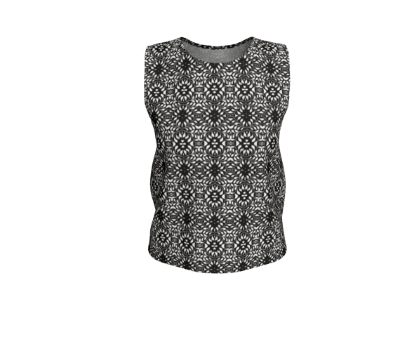 Camelbone Medallion (Long) Loose Tank Top Long