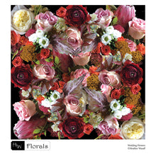 Load image into Gallery viewer, Wedding Flowers Rain Jacket
