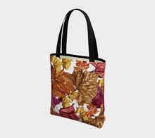 Load image into Gallery viewer, Soggy Leaf Jumble Canvas Tote Bag
