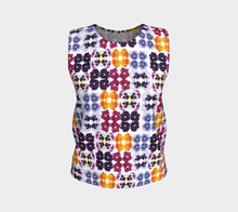 Load image into Gallery viewer, Pansy Box Loose Tank Top (Long)
