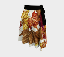 Load image into Gallery viewer, Soggy Leaf Jumble Wrap Skirt
