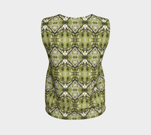 Load image into Gallery viewer, Spring Pine Diamond Loose Tank Top Long
