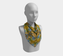 Load image into Gallery viewer, Sunny Day Sumac Square Scarf
