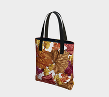 Load image into Gallery viewer, Soggy Leaf Jumble Canvas Tote Bag
