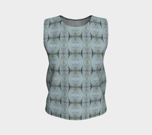 Load image into Gallery viewer, Buttonbush Blue Heron Loose Tank Top
