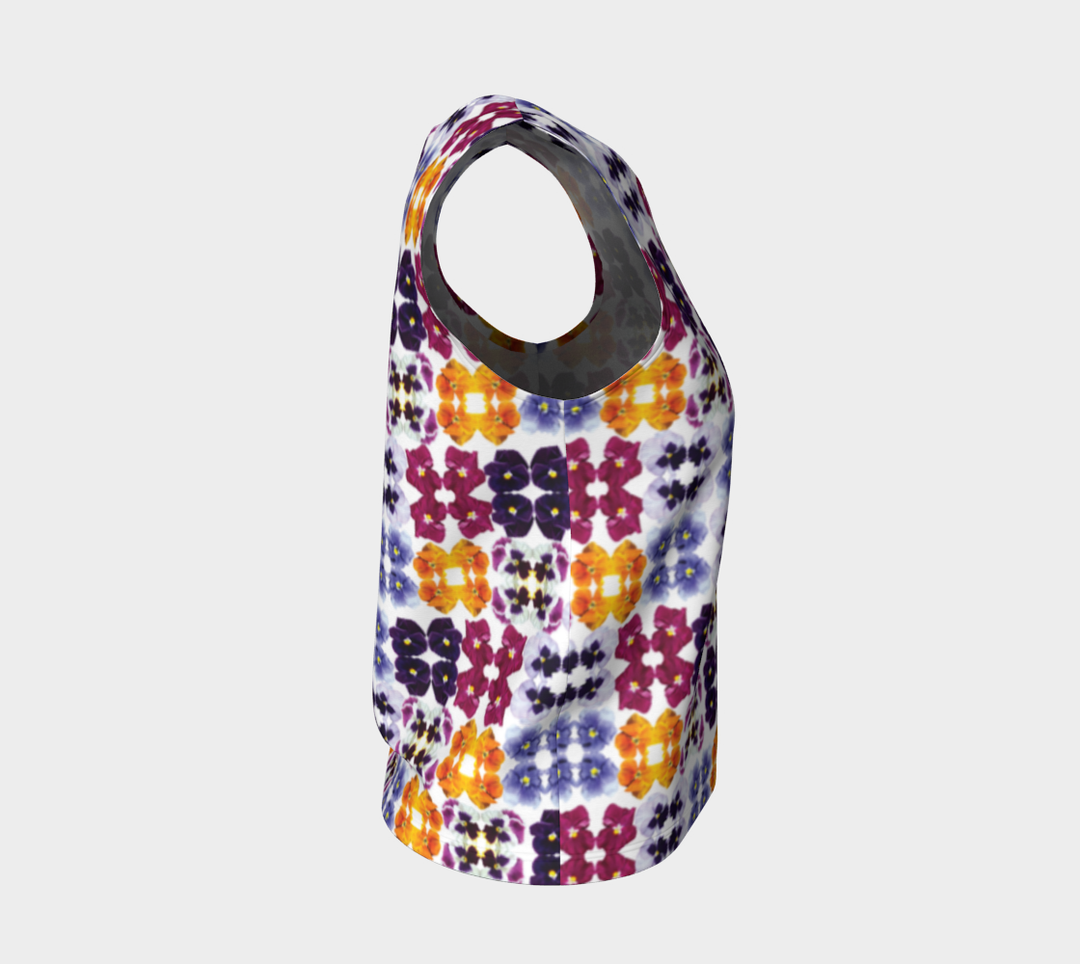 Pansy Box (Regular) Loose Tank Top