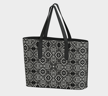 Load image into Gallery viewer, Camelbone Medallion Vegan Leather Tote Bag
