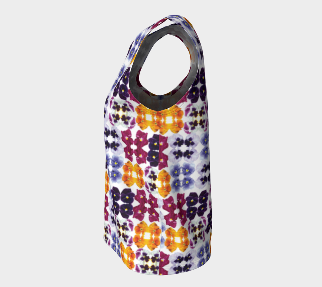 Pansy Box (Long) Loose Tank Top