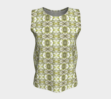 Load image into Gallery viewer, Spring Pine Tree Branch Loose Tank Top Long
